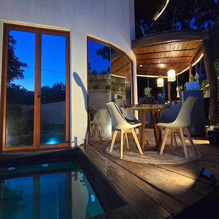 Villa Con Jacuzzi En Bacalar Buenavista  Esterno foto