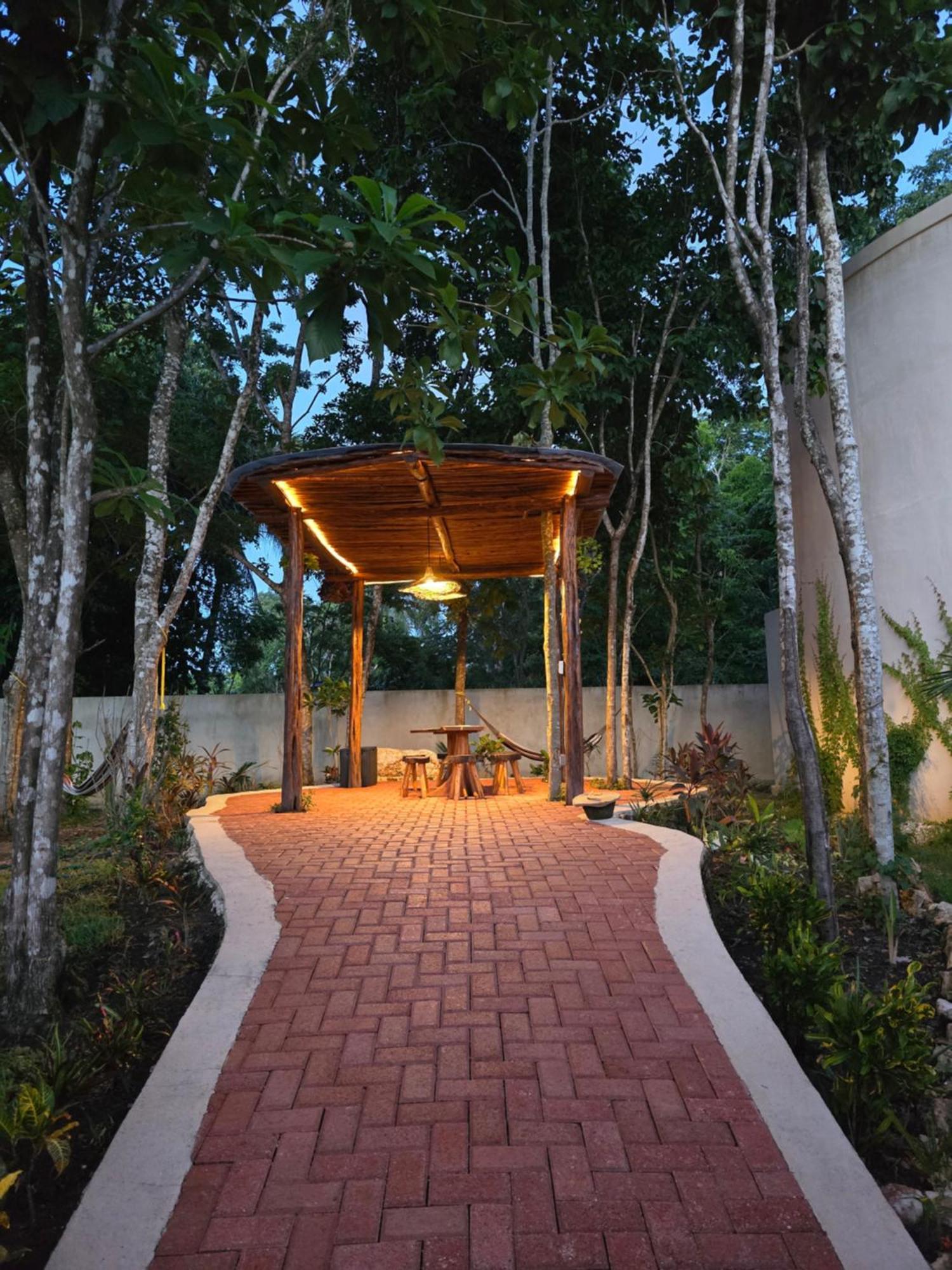 Villa Con Jacuzzi En Bacalar Buenavista  Esterno foto