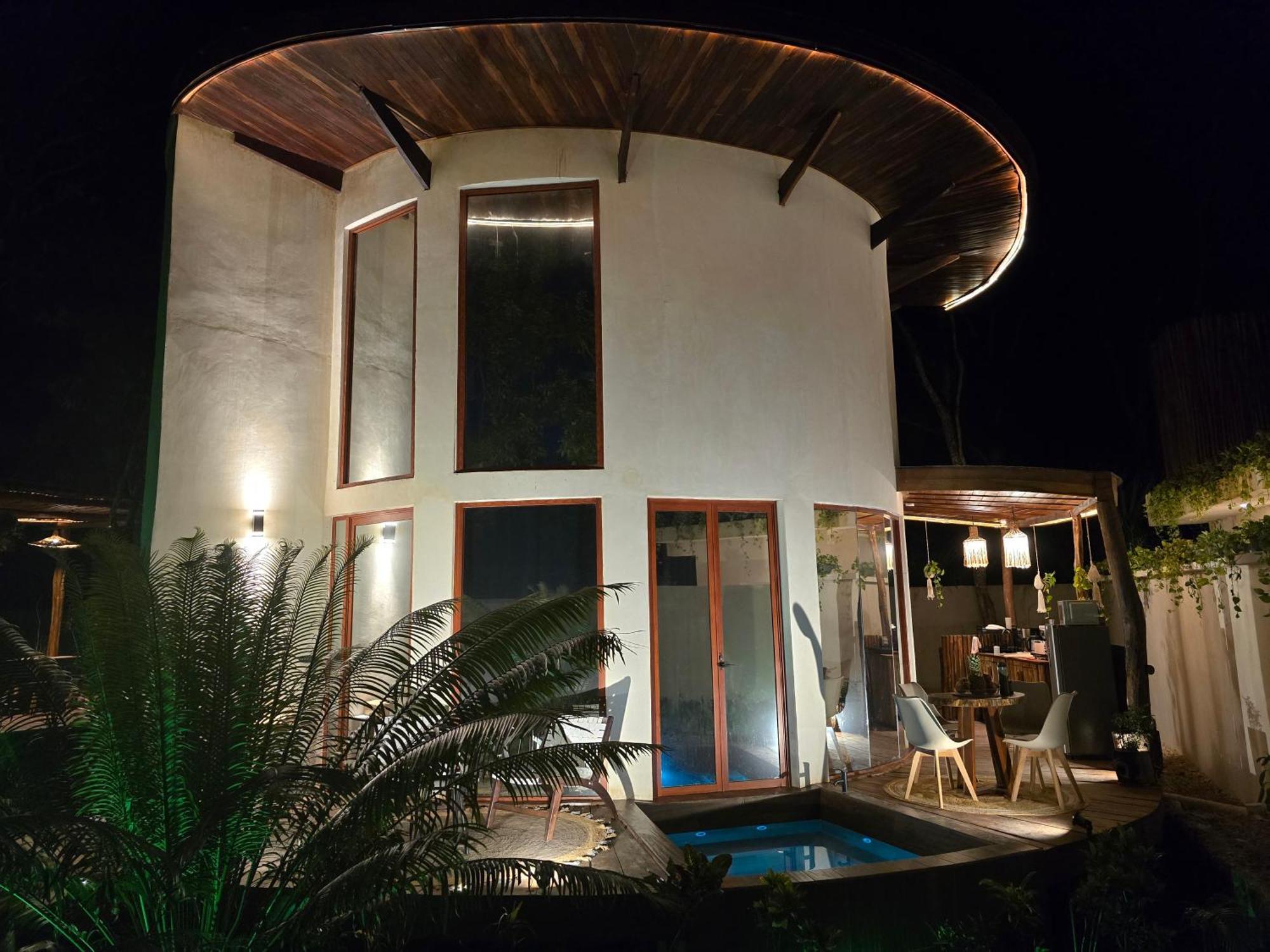 Villa Con Jacuzzi En Bacalar Buenavista  Esterno foto