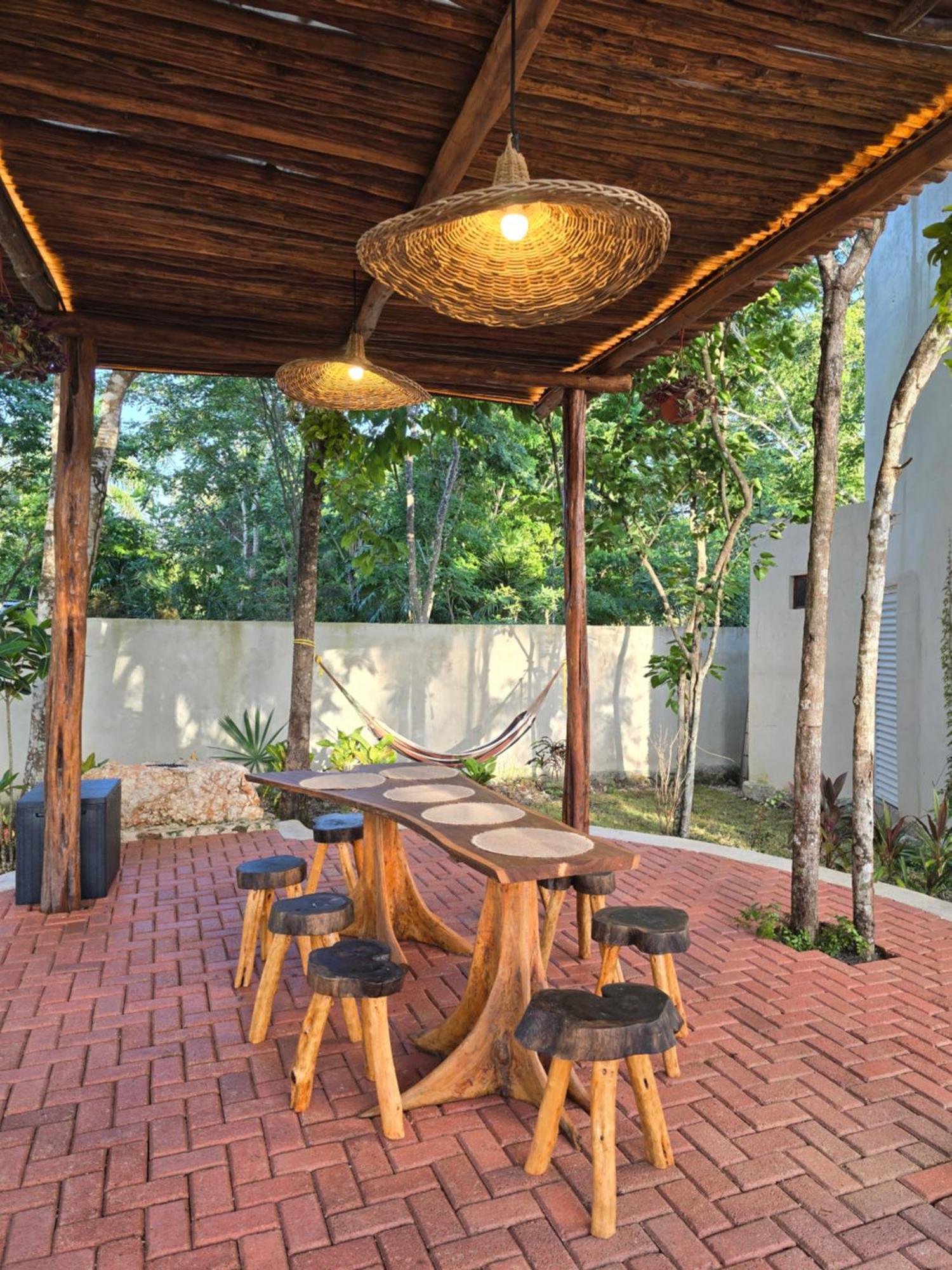 Villa Con Jacuzzi En Bacalar Buenavista  Esterno foto