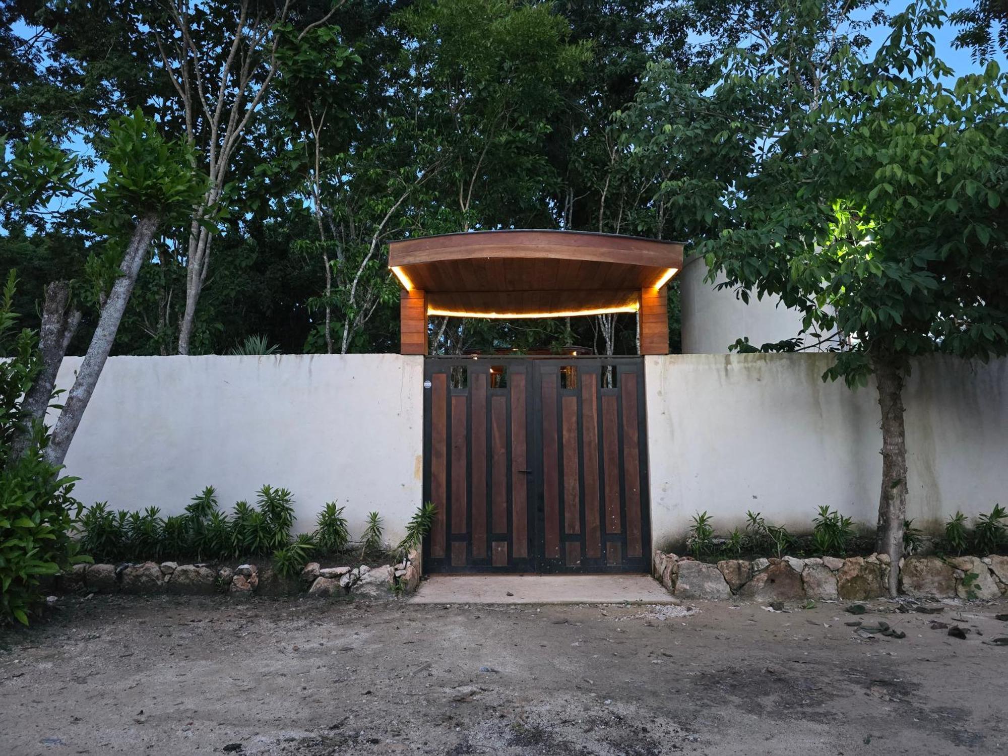Villa Con Jacuzzi En Bacalar Buenavista  Esterno foto