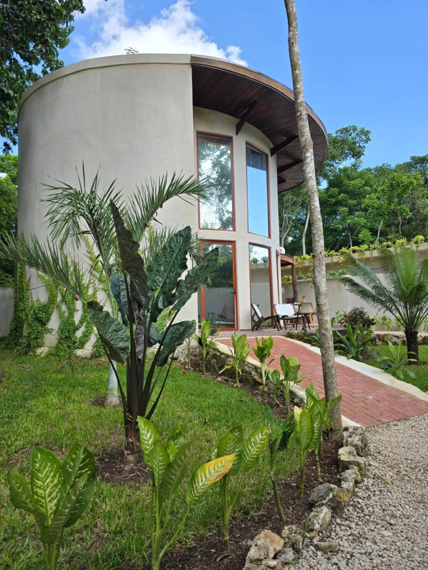 Villa Con Jacuzzi En Bacalar Buenavista  Esterno foto