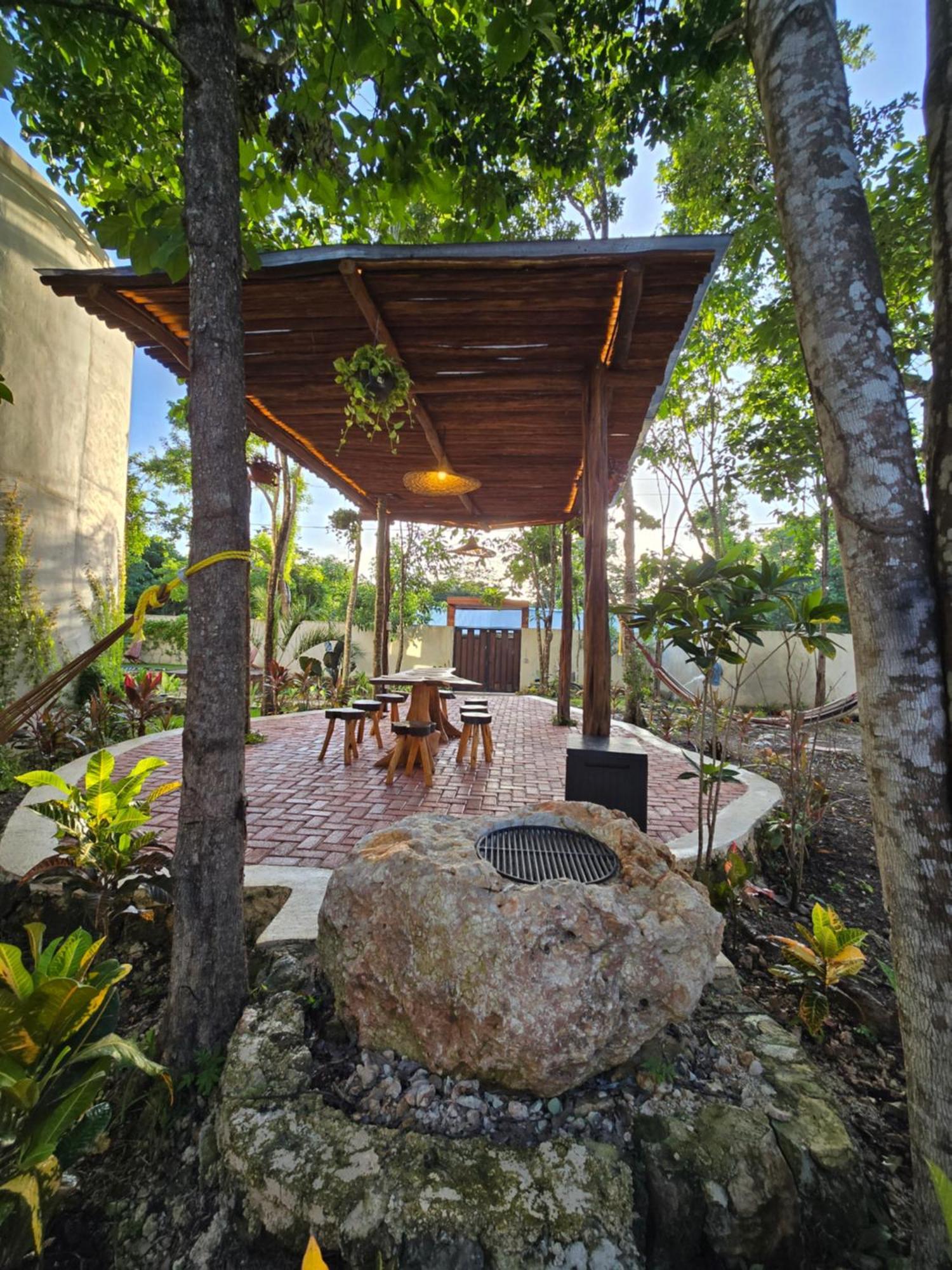 Villa Con Jacuzzi En Bacalar Buenavista  Esterno foto