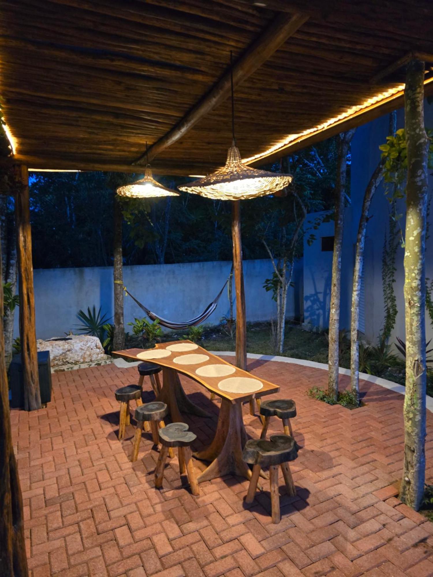 Villa Con Jacuzzi En Bacalar Buenavista  Esterno foto